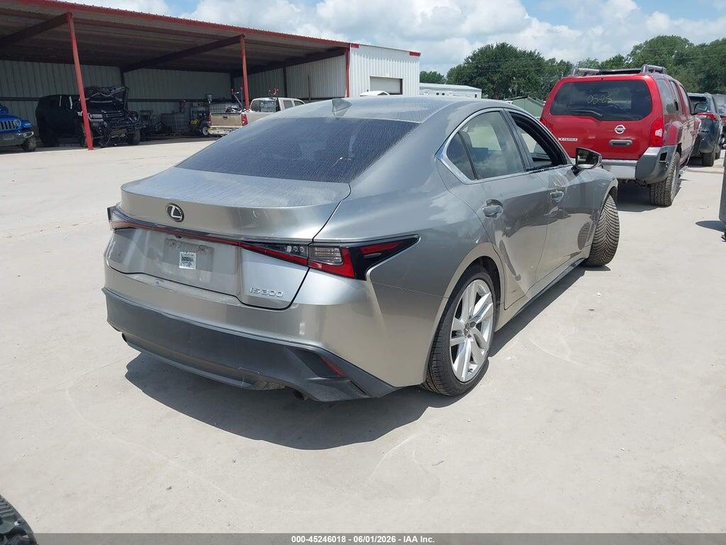 JTHAA1D28M5112927 2021 LEXUS IS 300 photo no. 4