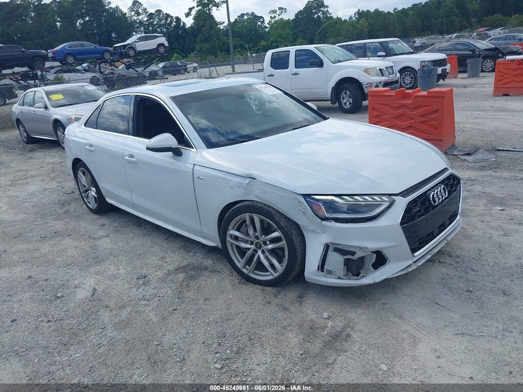 WAUEAAF40NN008576 2022 AUDI A4 photo no. 1