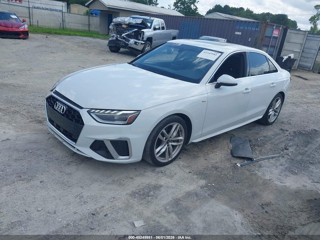 WAUEAAF40NN008576 2022 AUDI A4 photo no. 2