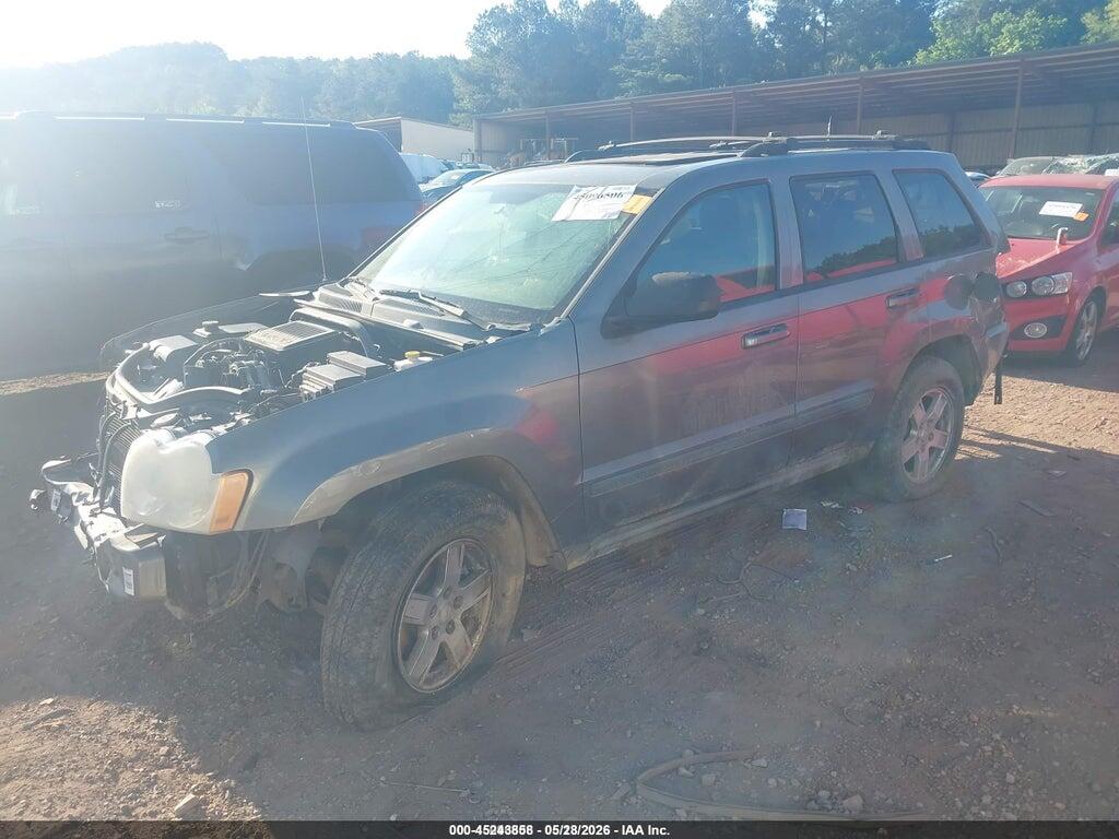 1J8HS48P87C579729 2007 JEEP GRAND CHEROKEE photo no. 2