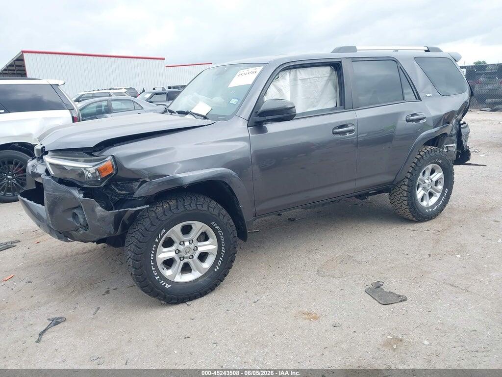 JTEZU5JR7K5201904 2019 TOYOTA 4RUNNER photo no. 2