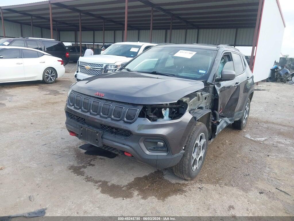 3C4NJDDB8NT111735 2022 JEEP COMPASS photo no. 2