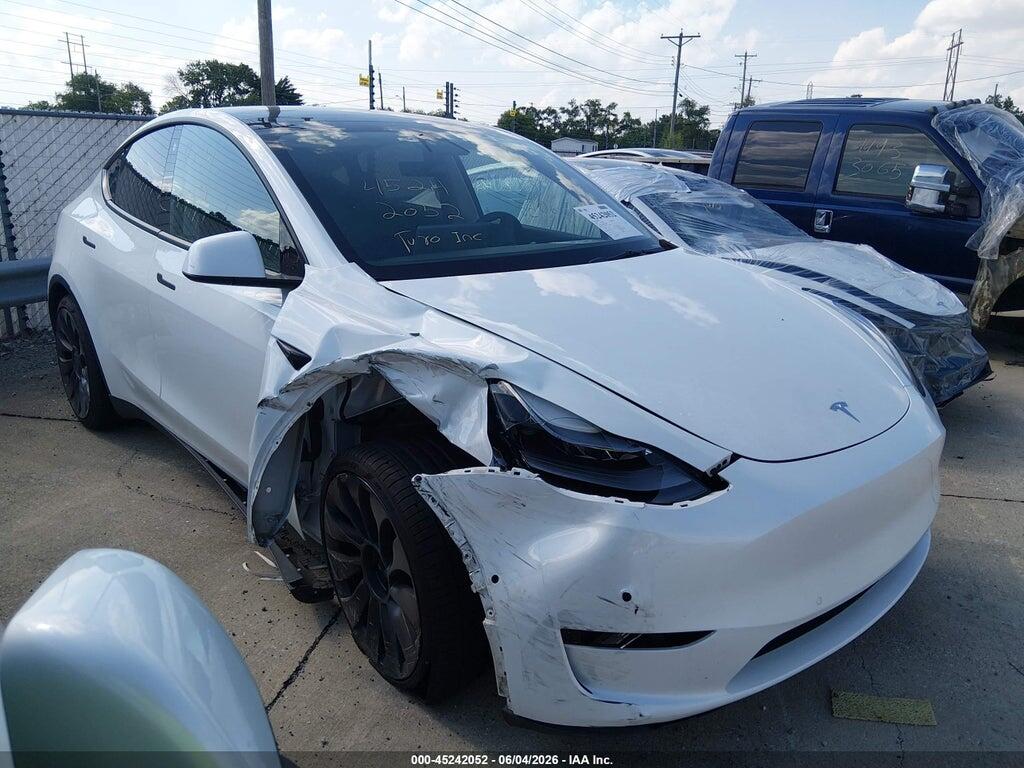 7SAYGDEF0NF308168 2022 TESLA MODEL Y photo no. 1
