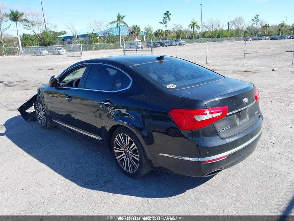 KNALN4D79E5138561 2014 KIA CADENZA photo no. 3
