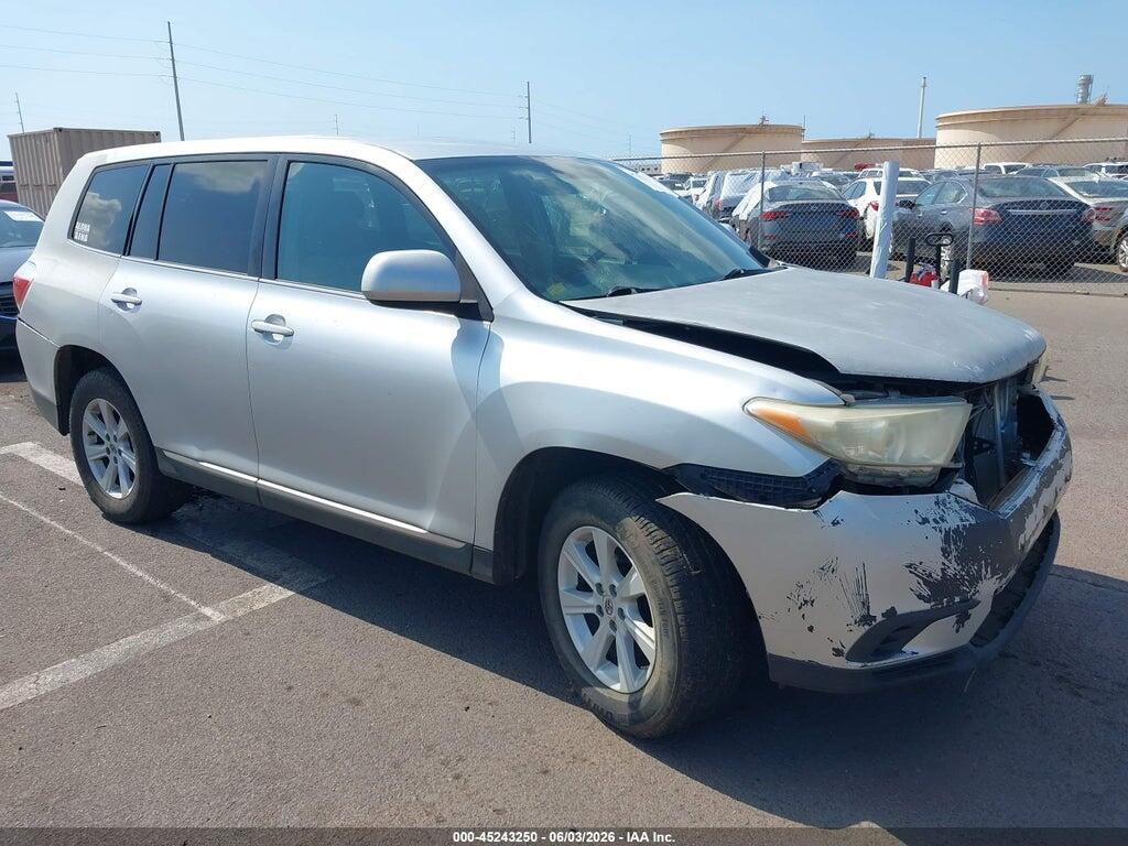 5TDZA3EH0DS031577 2013 TOYOTA HIGHLANDER photo no. 1