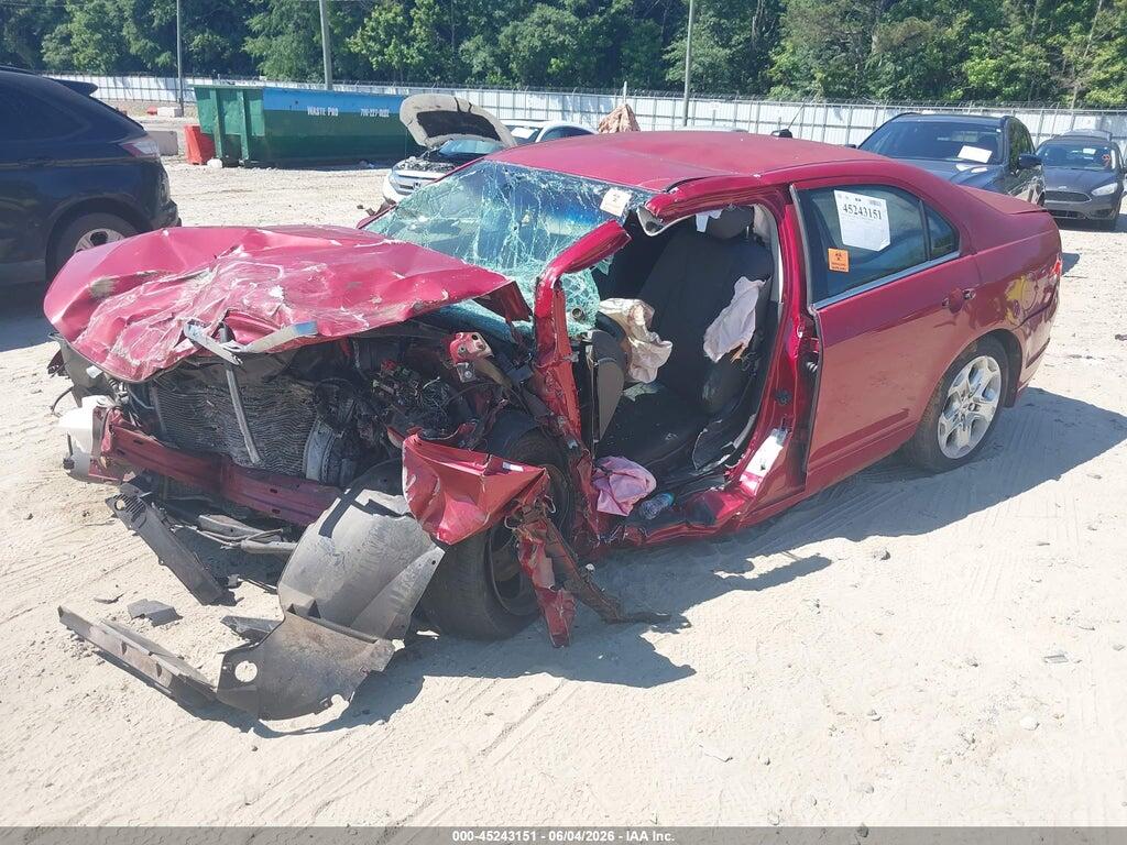 3FAHP0HA9AR195874 2010 FORD FUSION photo no. 2