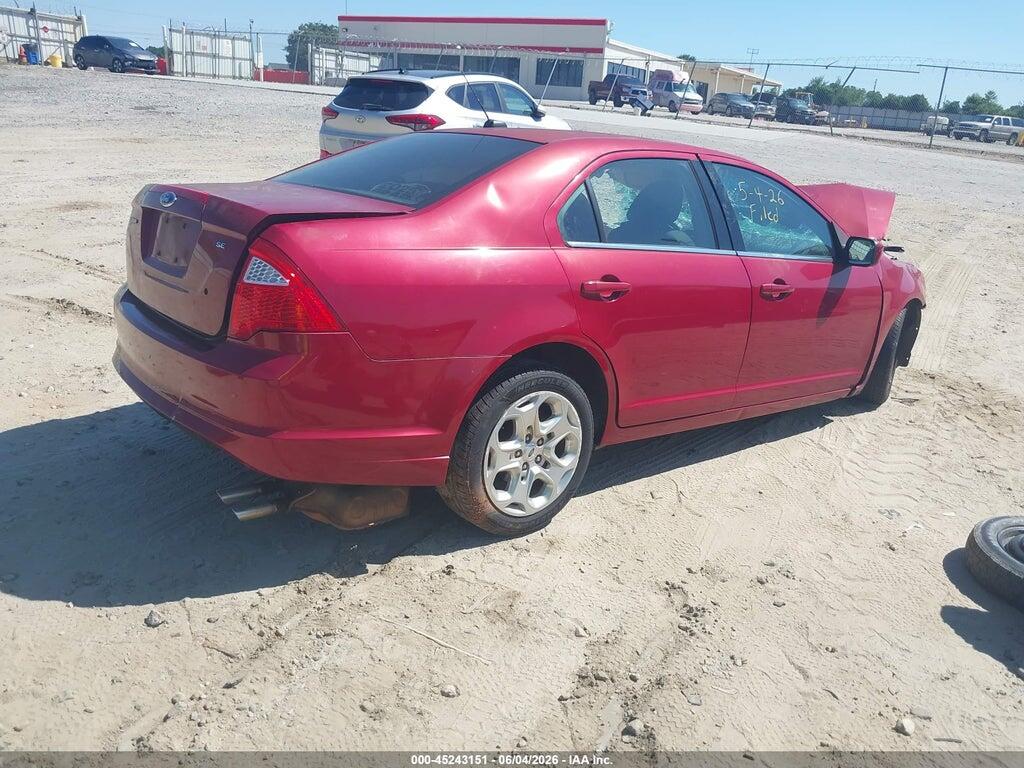 3FAHP0HA9AR195874 2010 FORD FUSION photo no. 4