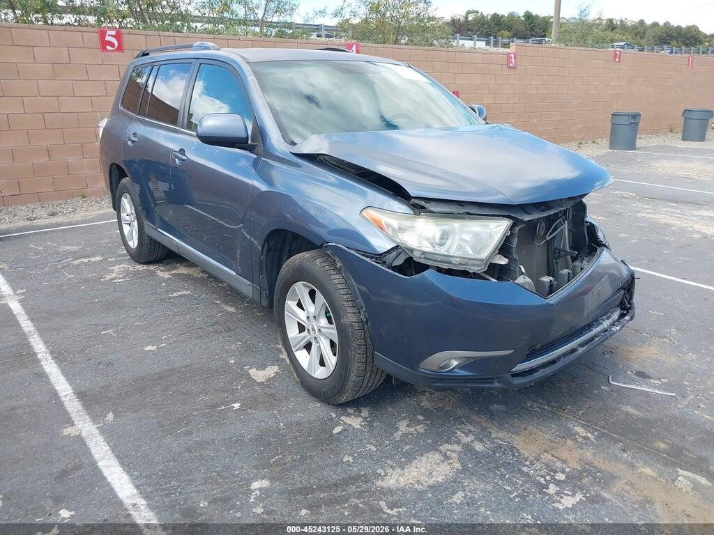 5TDZK3EH8CS089495 2012 TOYOTA HIGHLANDER photo no. 1