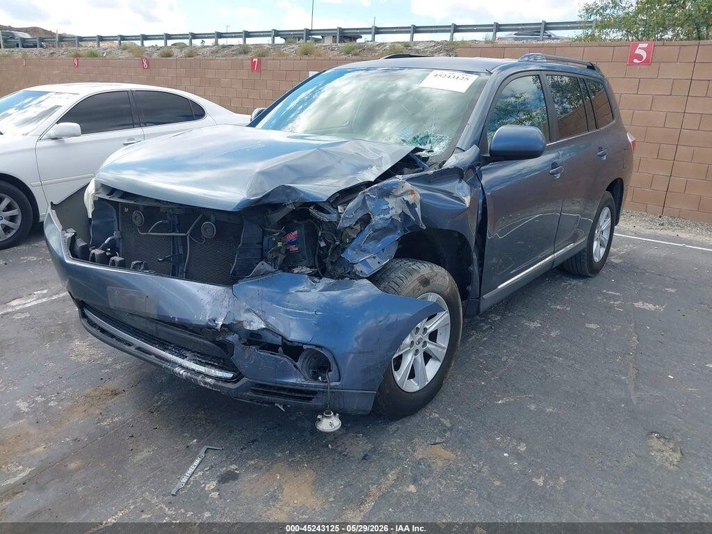 5TDZK3EH8CS089495 2012 TOYOTA HIGHLANDER photo no. 2