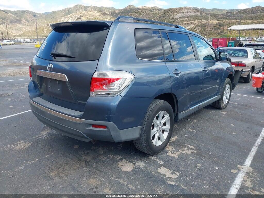 5TDZK3EH8CS089495 2012 TOYOTA HIGHLANDER photo no. 4