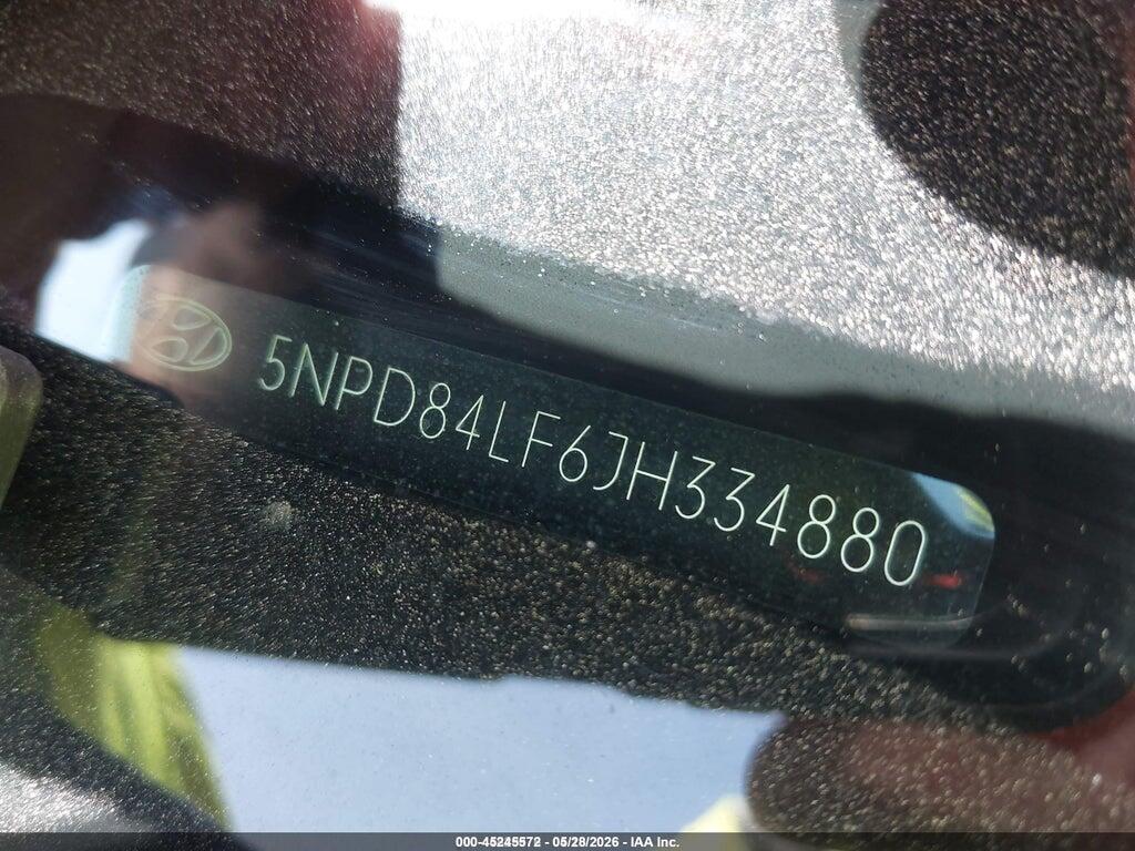 5NPD84LF6JH334880 2018 HYUNDAI ELANTRA photo no. 9