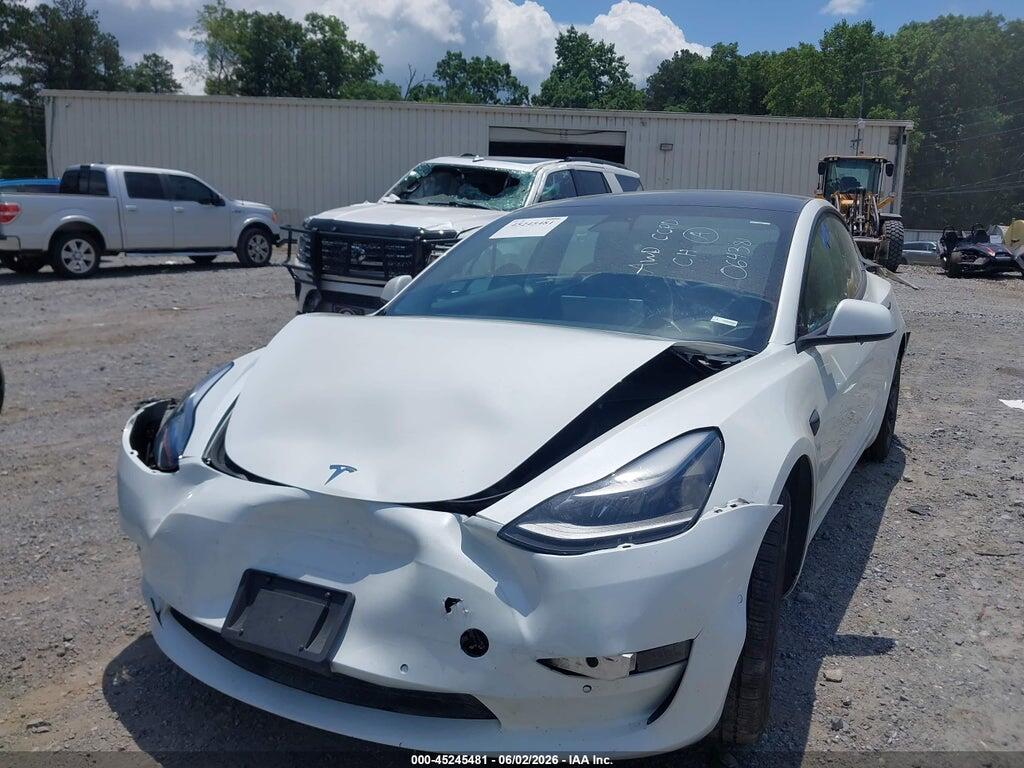 5YJ3E1EA8MF064381 2021 TESLA MODEL 3 photo no. 2