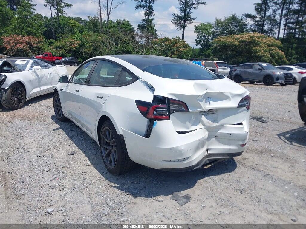 5YJ3E1EA8MF064381 2021 TESLA MODEL 3 photo no. 3