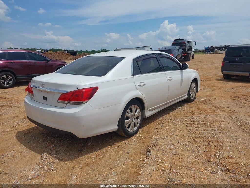 4T1BK3DB9CU470648 2012 TOYOTA AVALON photo no. 4