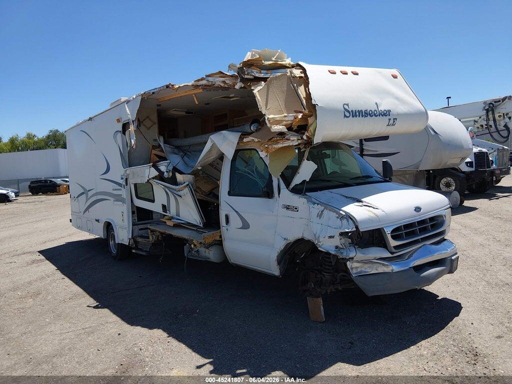 1FDXE45S72HB20721 2002 FORD E-450 CUTAWAY photo no. 1