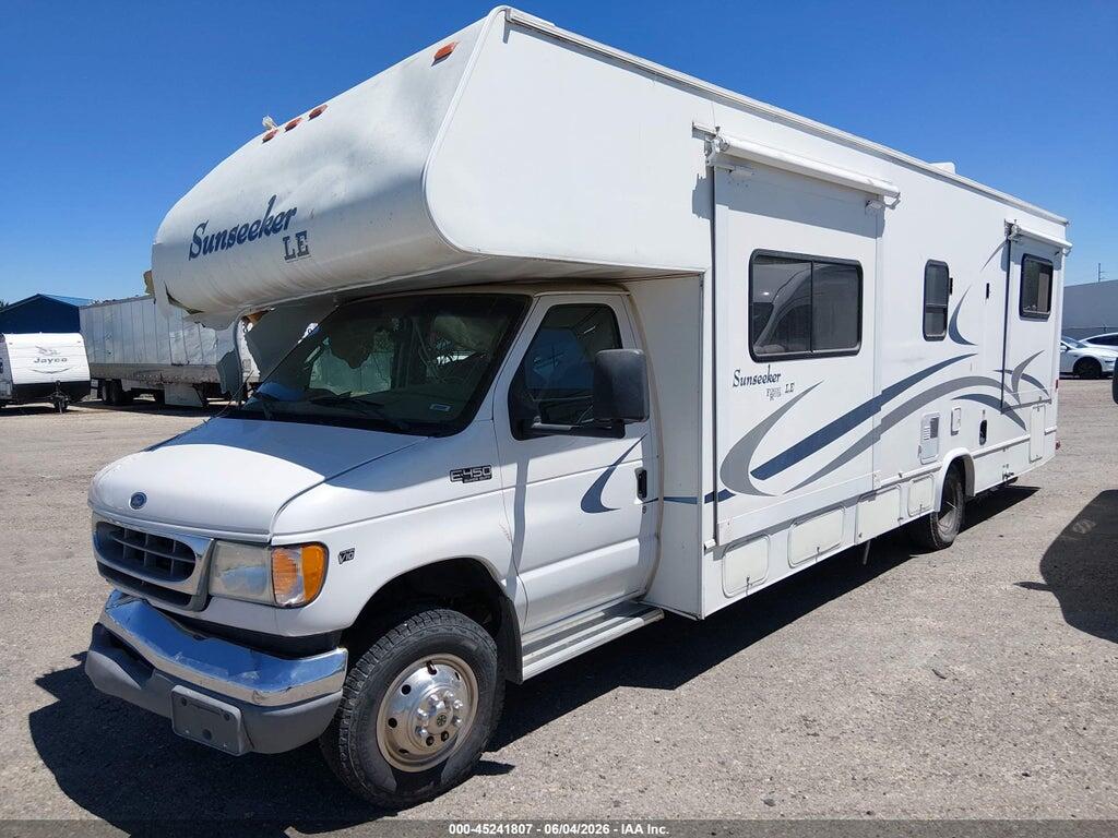 1FDXE45S72HB20721 2002 FORD E-450 CUTAWAY photo no. 2