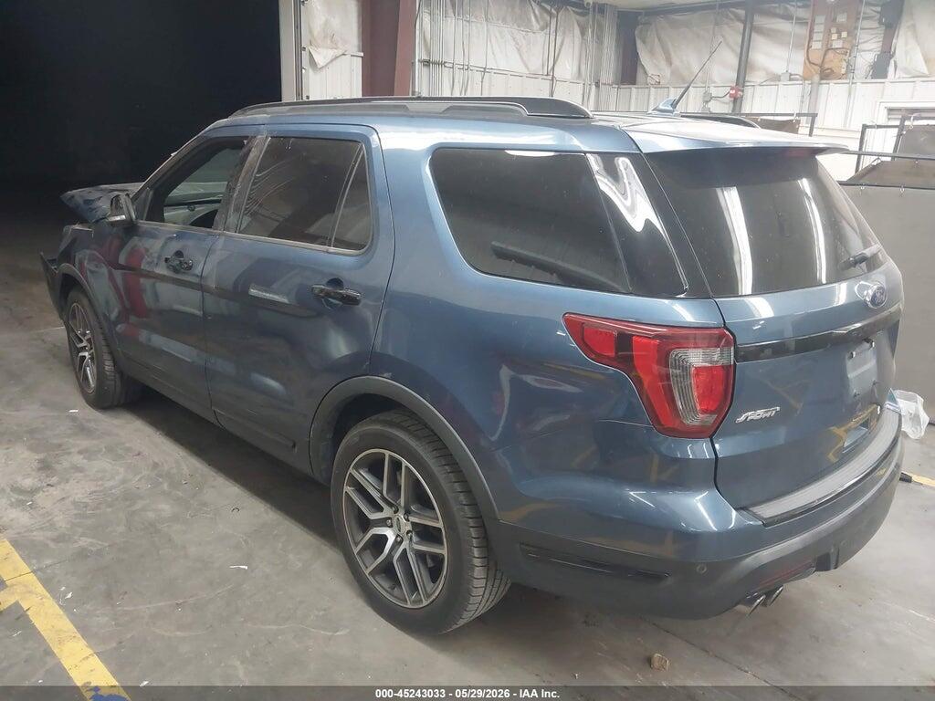 1FM5K8GT5JGB90591 2018 FORD EXPLORER photo no. 3