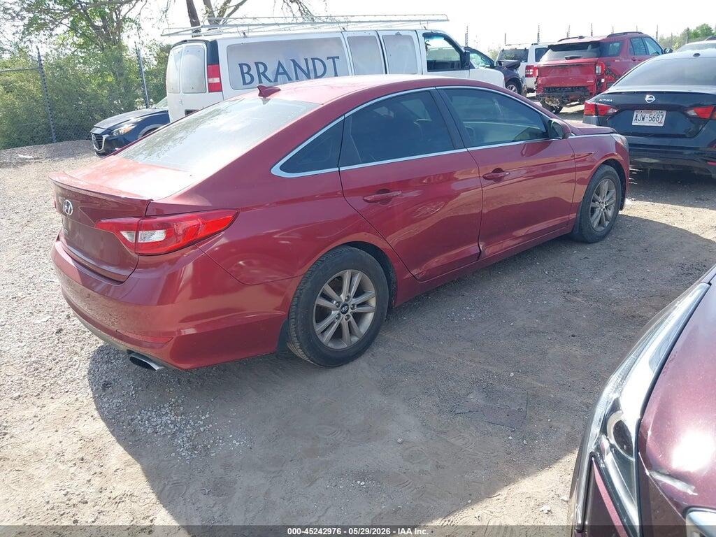 5NPE24AF3FH240732 2015 HYUNDAI SONATA photo no. 4