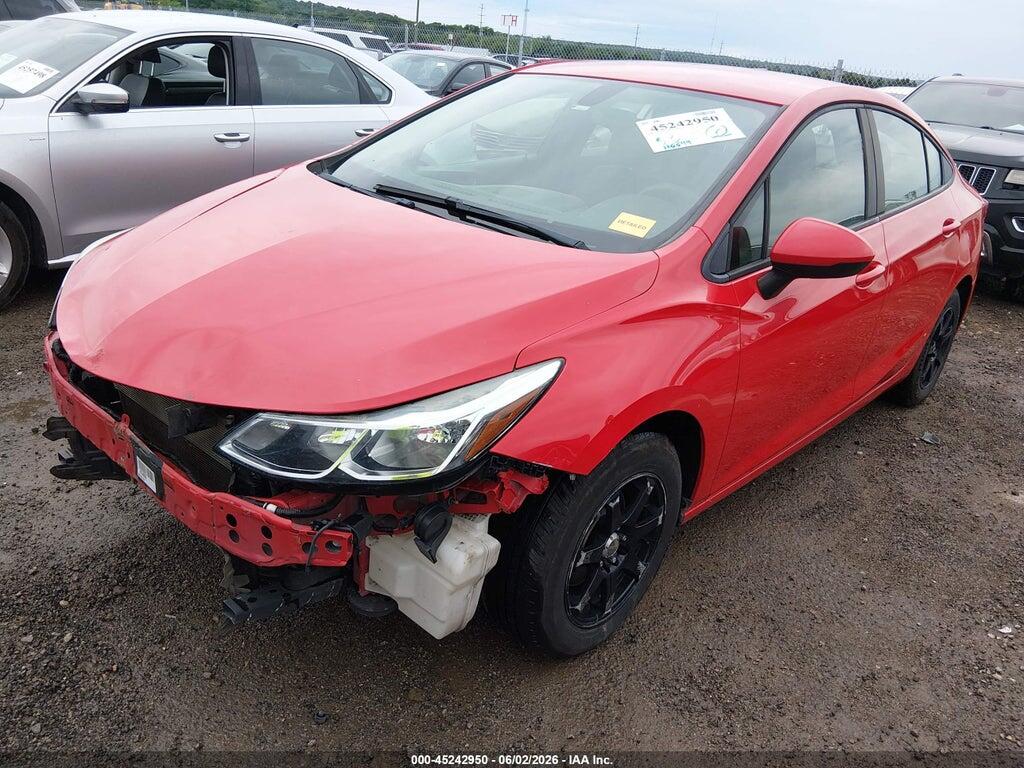 1G1BC5SM2J7240679 2018 CHEVROLET CRUZE photo no. 2
