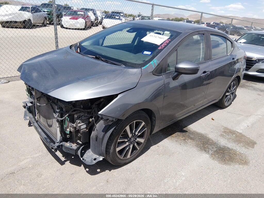 3N1CN8EV5ML818451 2021 NISSAN VERSA photo no. 2