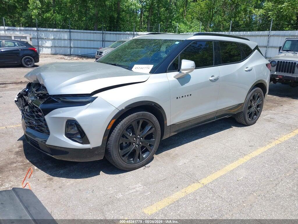 3GNKBKRS1NS172015 2022 CHEVROLET BLAZER photo no. 2