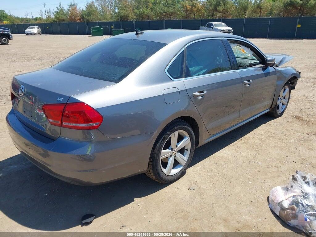 1VWBP7A36DC088382 2013 VOLKSWAGEN PASSAT photo no. 4