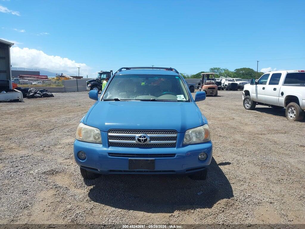 JTEEW21A160003985 2006 TOYOTA HIGHLANDER HYBRID photo no. 6