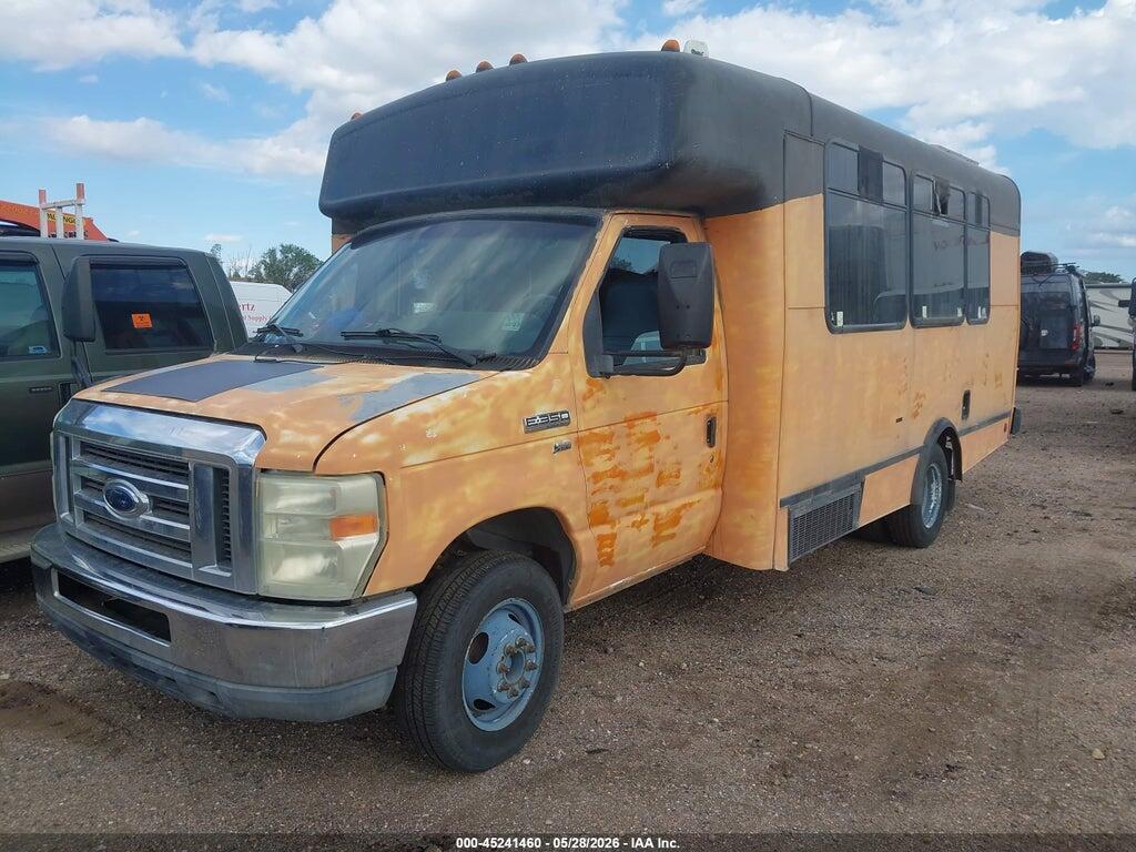 1FDEE35L19DA13823 2009 FORD E-350 CUTAWAY photo no. 2