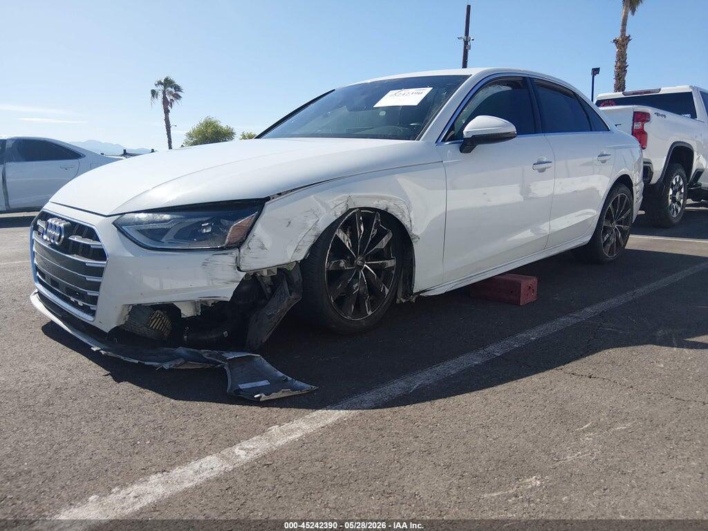 WAUABAF44NA015338 2022 AUDI A4 photo no. 2