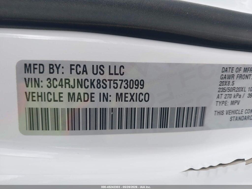 3C4RJNCK8ST573099 2025 JEEP WAGONEER S photo no. 9