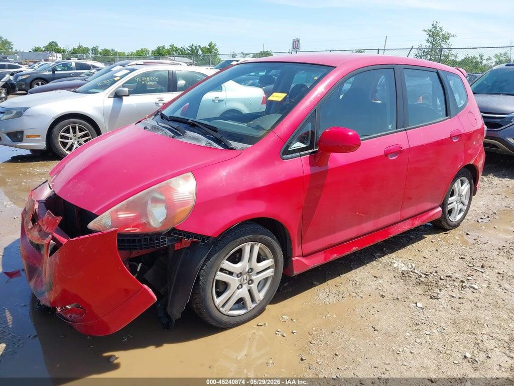 JHMGD38637S017983 2007 HONDA FIT photo no. 2