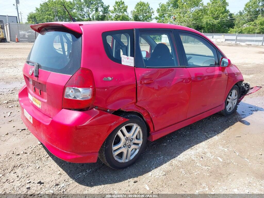 JHMGD38637S017983 2007 HONDA FIT photo no. 4