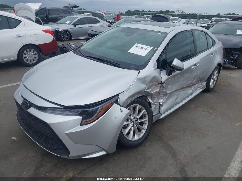 5YFHPRAE0LP011099 2020 TOYOTA COROLLA photo no. 2