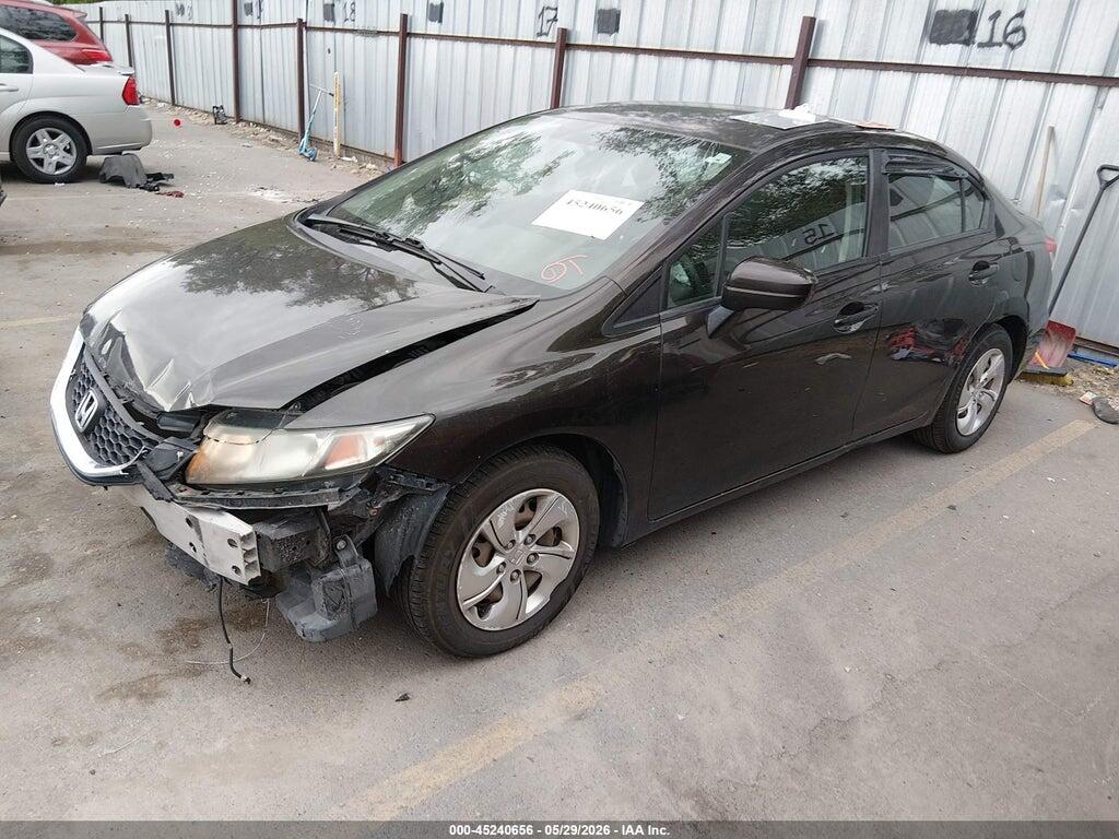 2HGFB2F59EH519572 2014 HONDA CIVIC photo no. 2