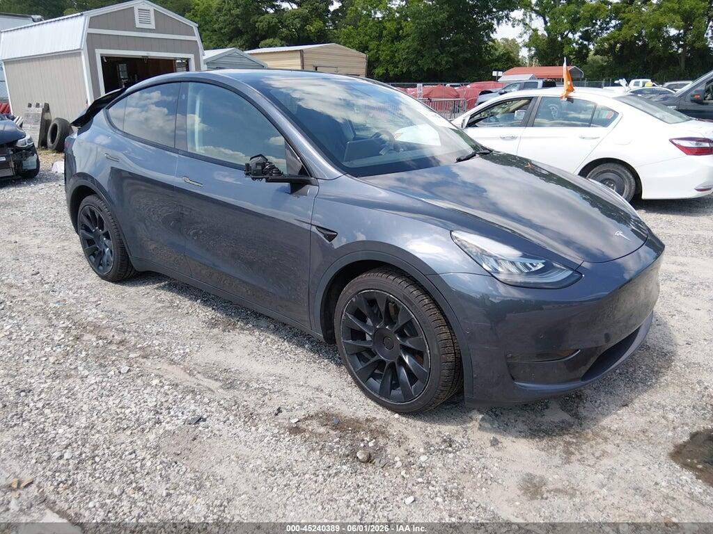 7SAYGDEE2NA006563 2022 TESLA MODEL Y photo no. 1