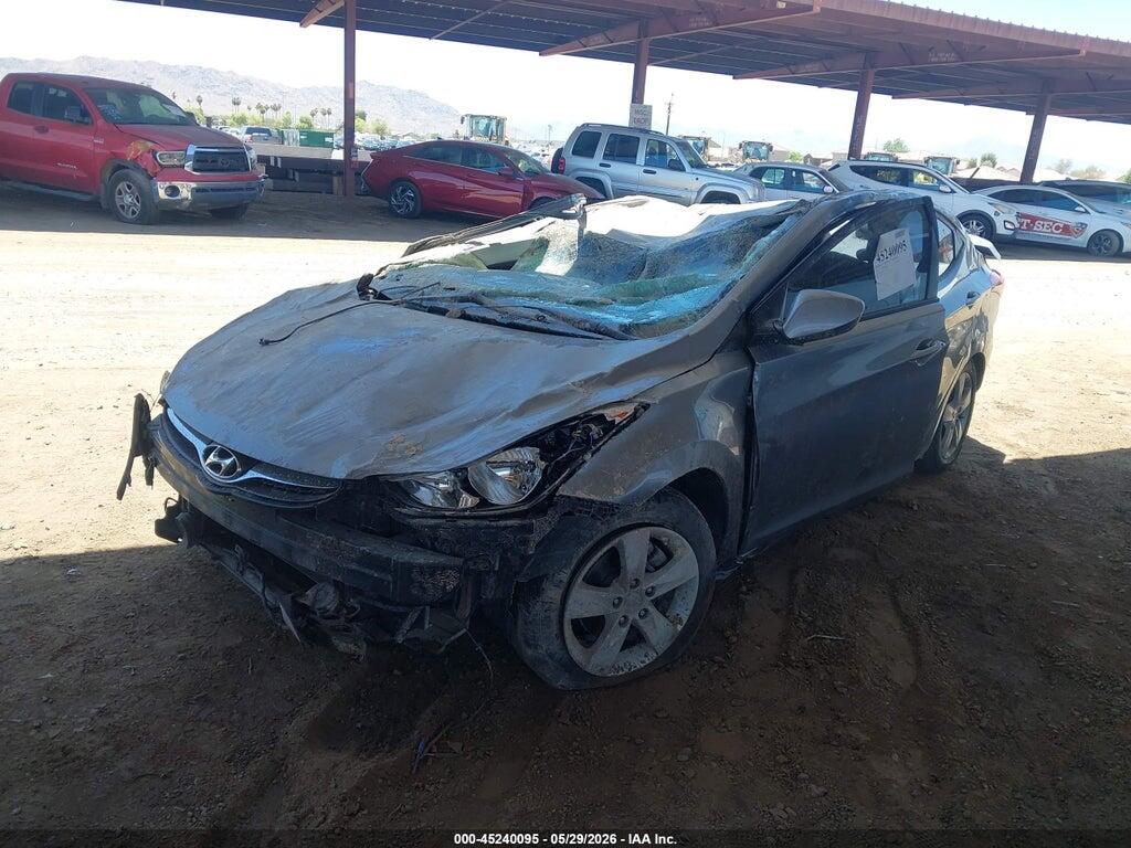 KMHDH4AE0CU391350 2012 HYUNDAI ELANTRA photo no. 2