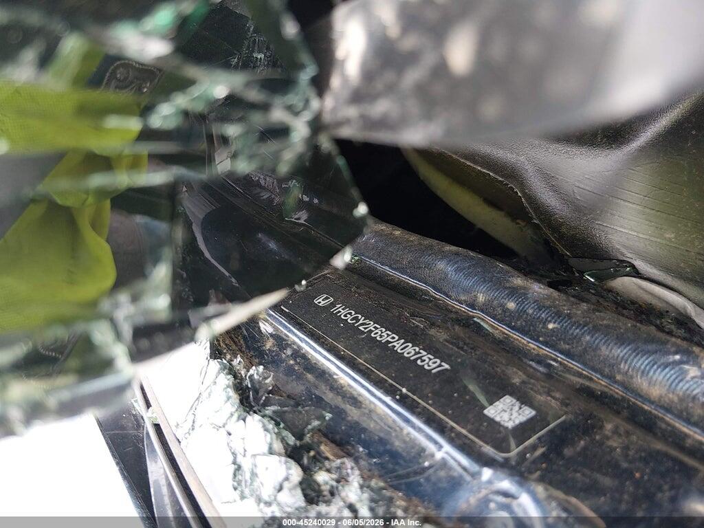 1HGCY2F65PA067597 2023 HONDA ACCORD HYBRID photo no. 9
