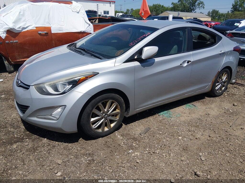 5NPDH4AE1EH515580 2014 HYUNDAI ELANTRA photo no. 2