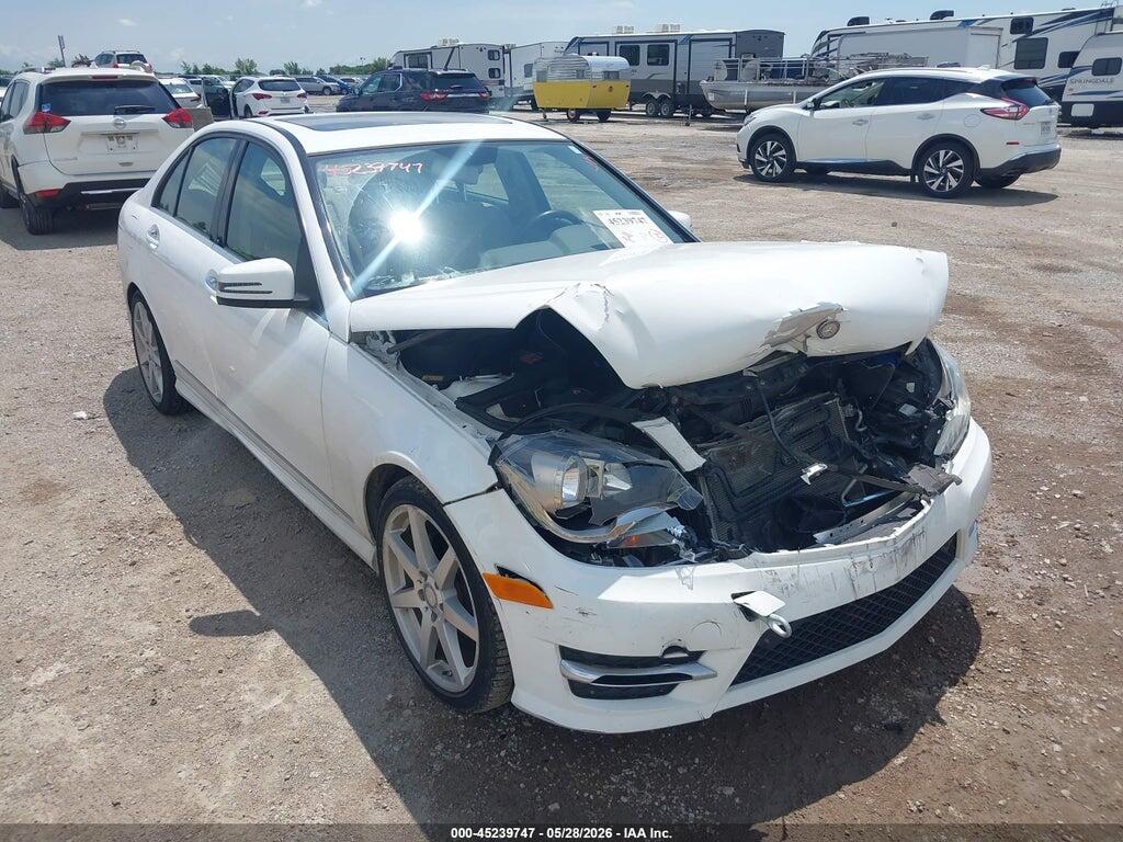 WDDGF4HB2EG255327 2014 MERCEDES-BENZ C 250 photo no. 1