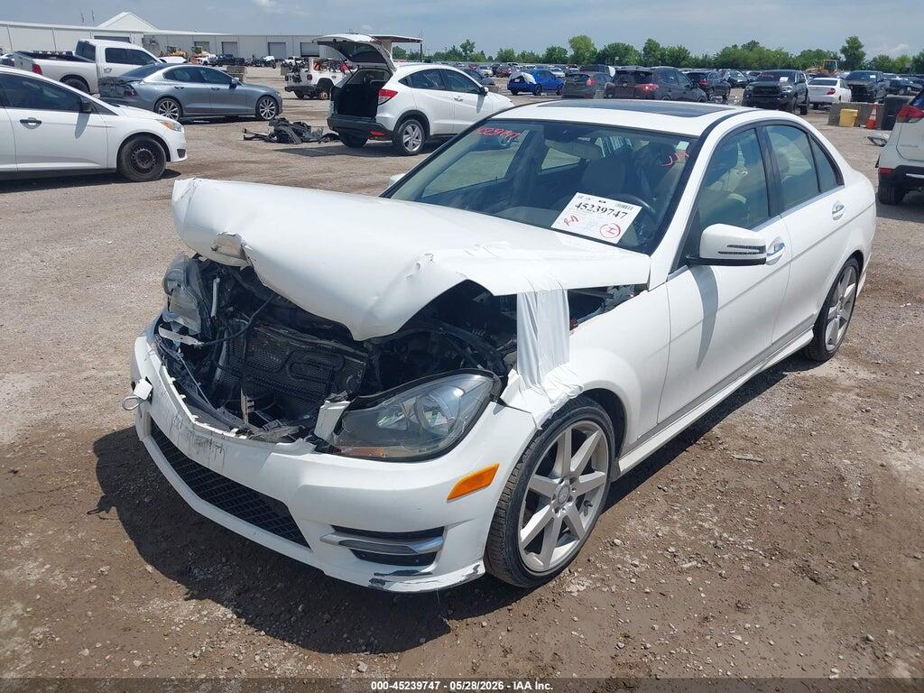 WDDGF4HB2EG255327 2014 MERCEDES-BENZ C 250 photo no. 2