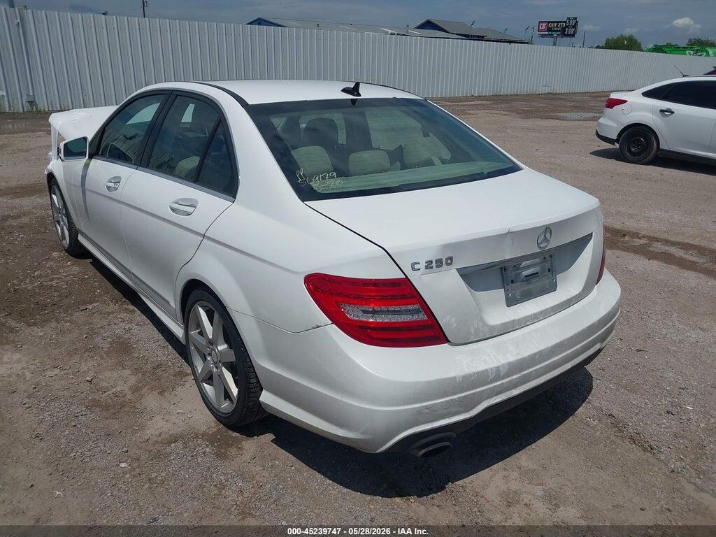 WDDGF4HB2EG255327 2014 MERCEDES-BENZ C 250 photo no. 3