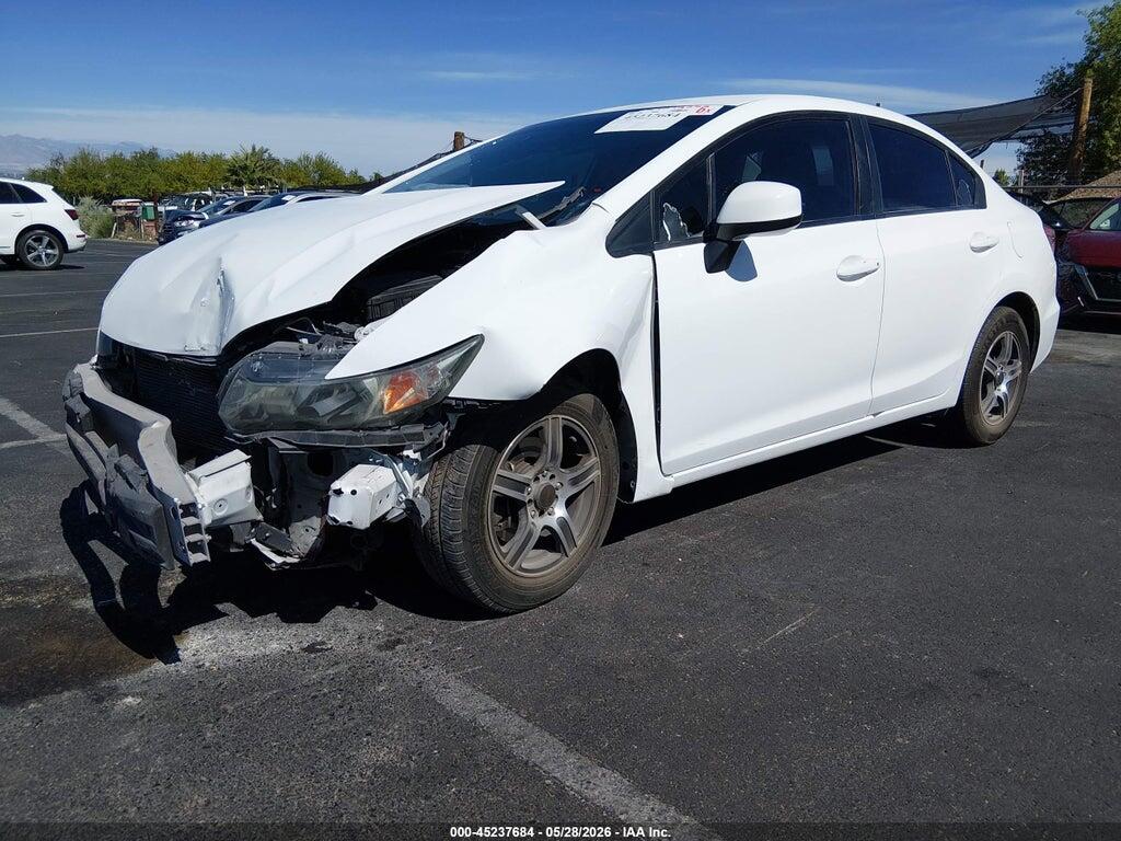 19XFB2F51DE200577 2013 HONDA CIVIC photo no. 2
