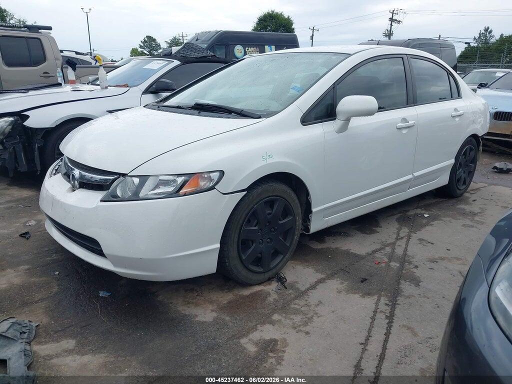 1HGFA16576L144301 2006 HONDA CIVIC photo no. 2