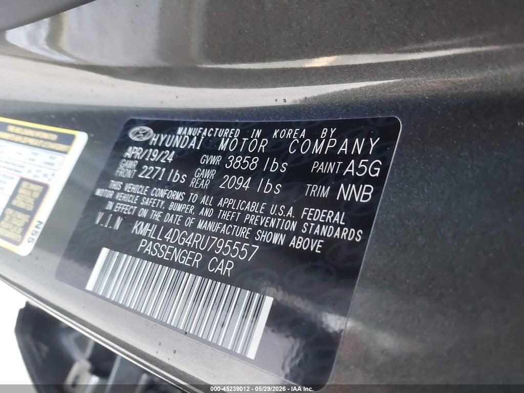 KMHLL4DG4RU795557 2024 HYUNDAI ELANTRA photo no. 9