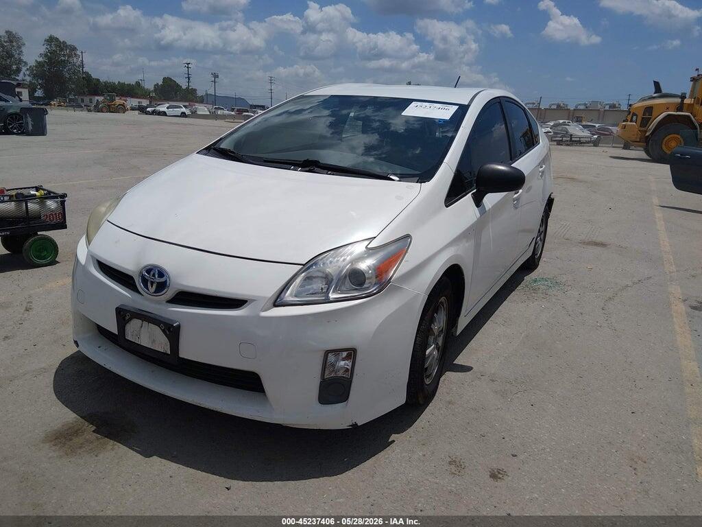 JTDKN3DU9A0244093 2010 TOYOTA PRIUS photo no. 2