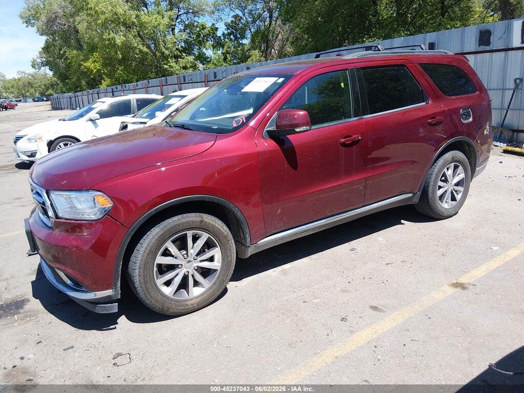 1C4RDJDG3GC484411 2016 DODGE DURANGO photo no. 2