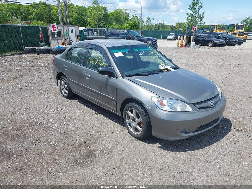 2HGES16545H634120 2005 HONDA CIVIC photo no. 1