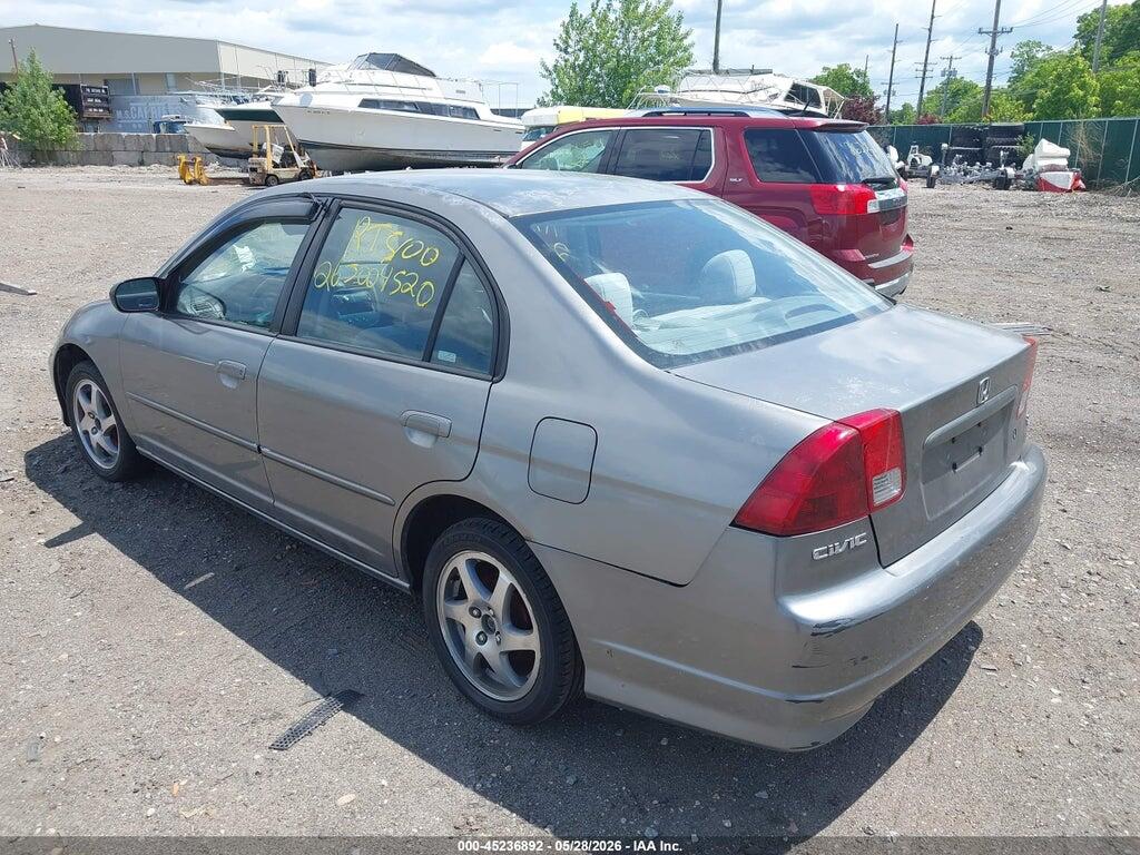 2HGES16545H634120 2005 HONDA CIVIC photo no. 3
