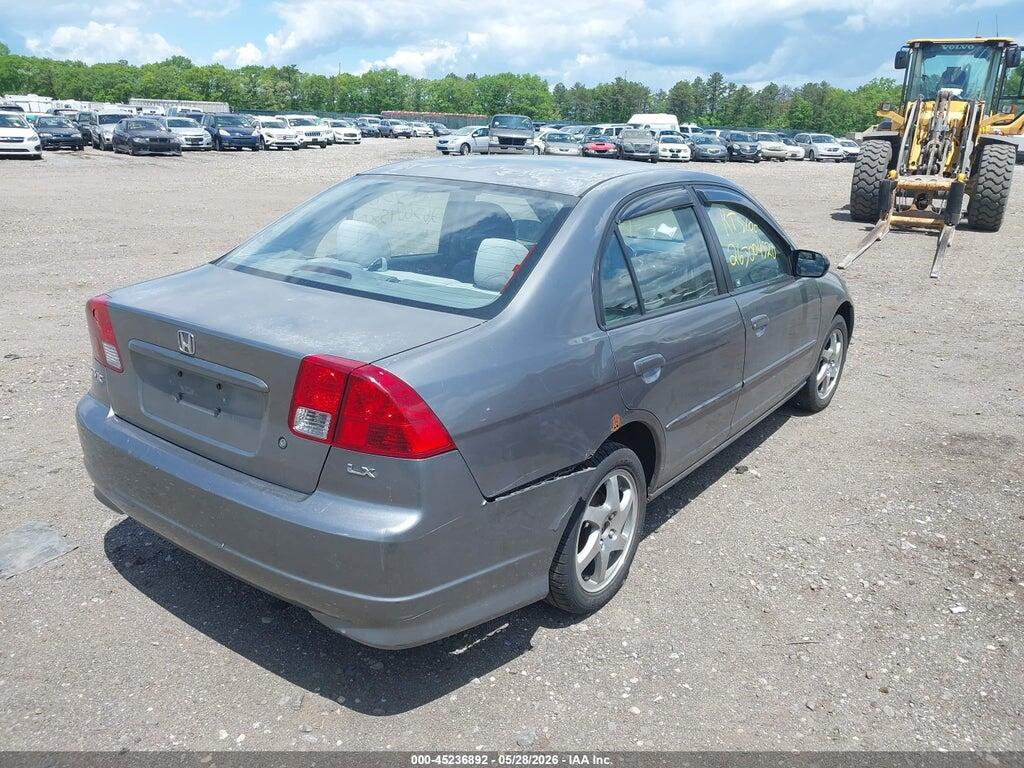2HGES16545H634120 2005 HONDA CIVIC photo no. 4