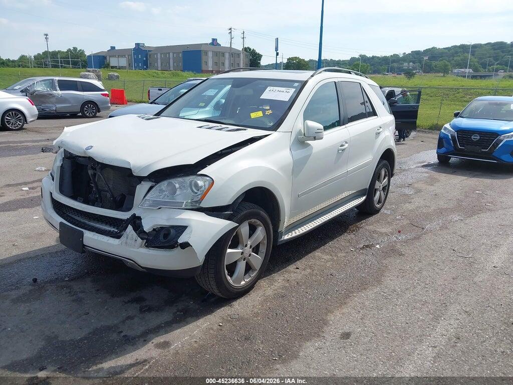 4JGBB8GB8BA736234 2011 MERCEDES-BENZ ML 350 photo no. 2